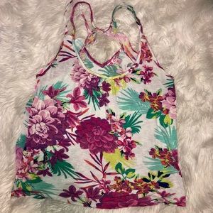 Floral tank top